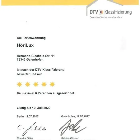 Hoerilux * Gaienhofen (Baden-Wurttemberg)